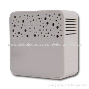Temperature and Humidity Sensor, Easy to Set-up Monitoring Status of Air Quality by Free Apps